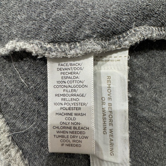 Loft, size 10, gray sleeveless dress - Picture 8 of 8